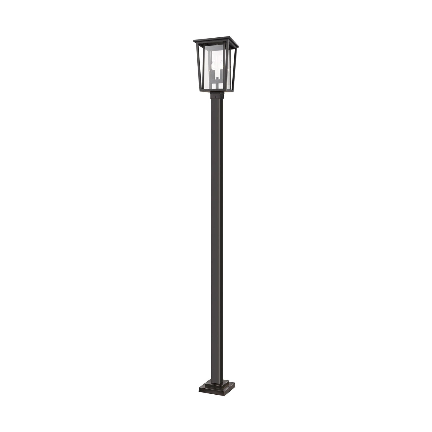 Seoul 536P Outdoor Post Light in Oil Rubbed Bronze (113.25-Inch).