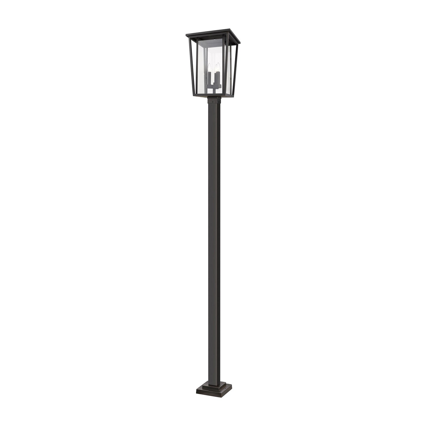 Seoul 536P Outdoor Post Light in Oil Rubbed Bronze (117.25-Inch).