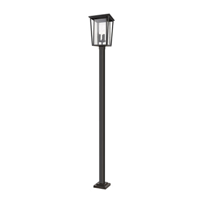 Seoul 536P Outdoor Post Light in Oil Rubbed Bronze (117.25-Inch).