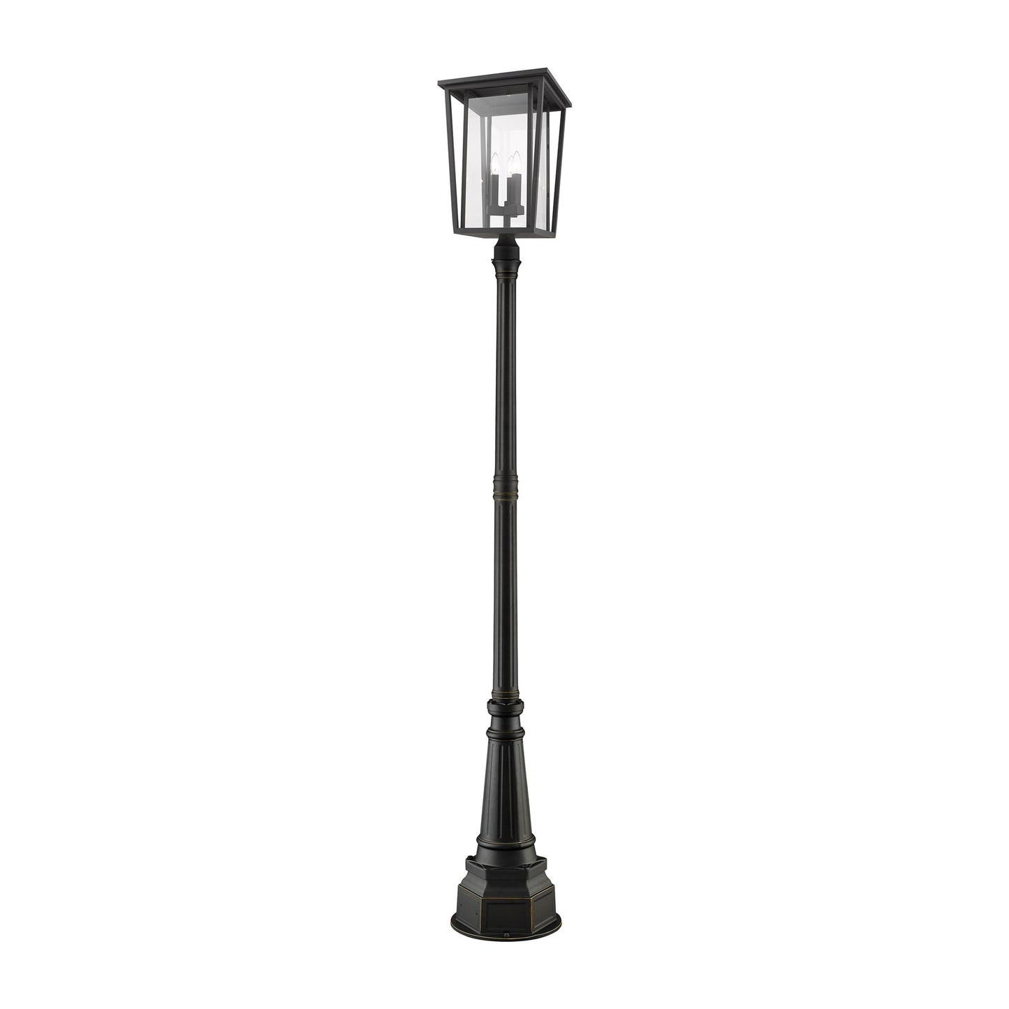 Seoul 564P Outdoor Post Light in Oil Rubbed Bronze (105.5-Inch).