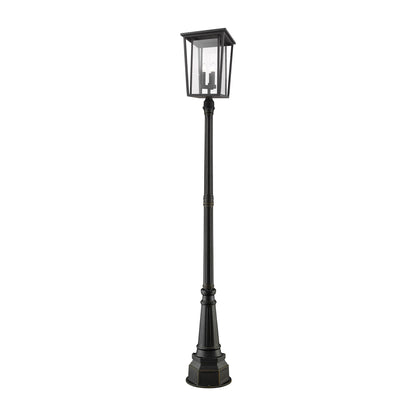 Seoul 564P Outdoor Post Light in Oil Rubbed Bronze (105.5-Inch).
