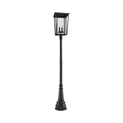 Seoul 564P Outdoor Post Light in Detail.