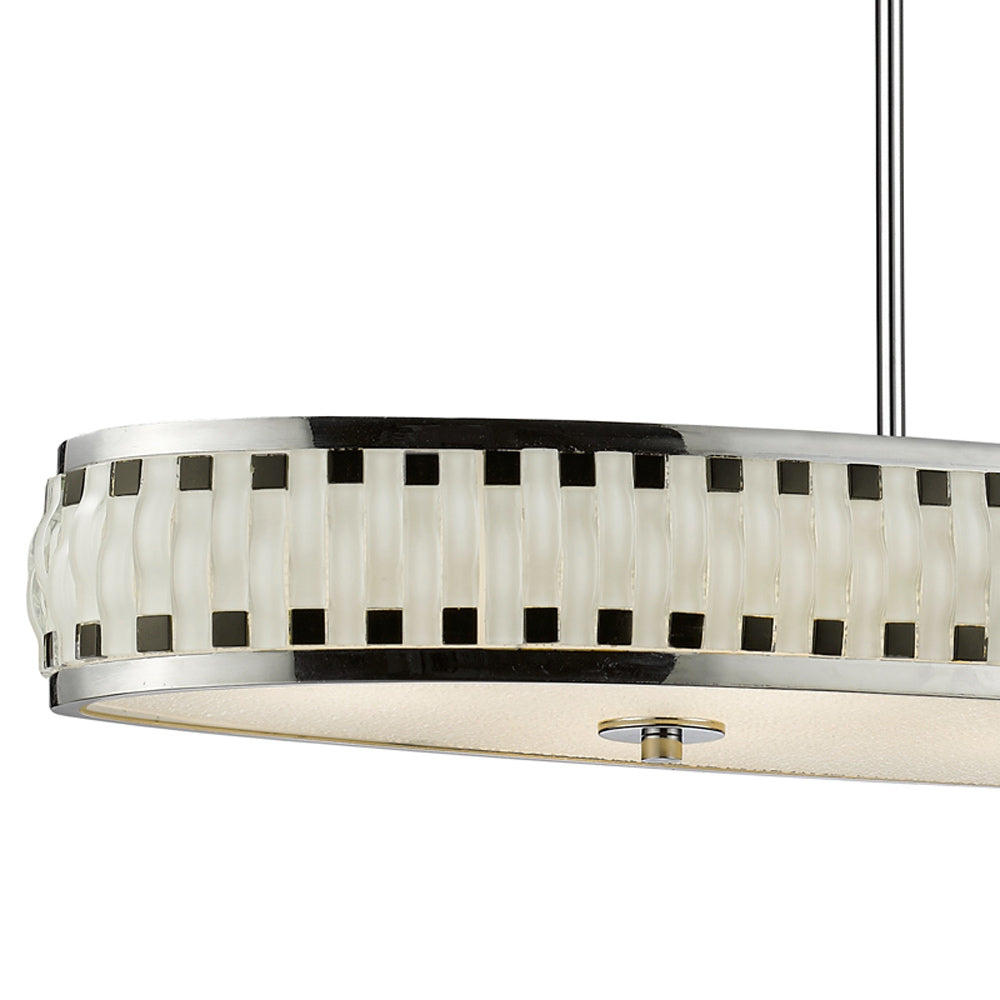 Sevier Oval LED Pendant Light in Detail.