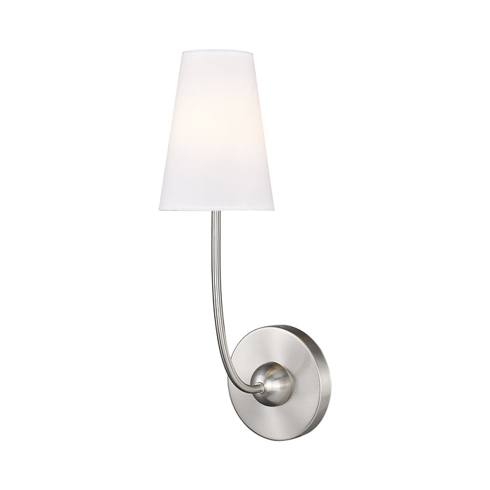 Shannon Wall Light in Brushed Nickel (1-Light).