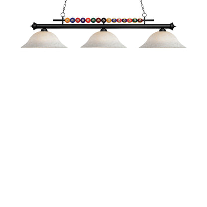 Shark Bowl Billiard Pendant Light.
