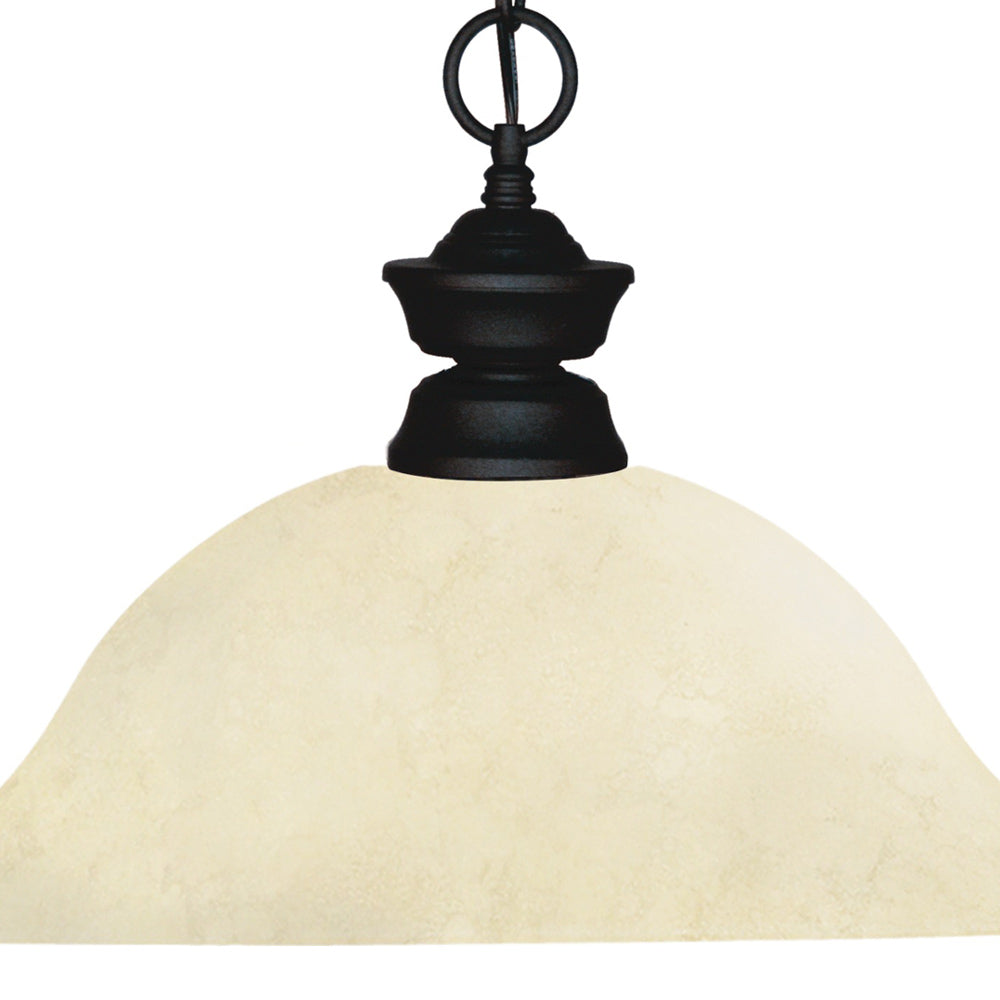 Shark Bowl Pendant Light in Detail.