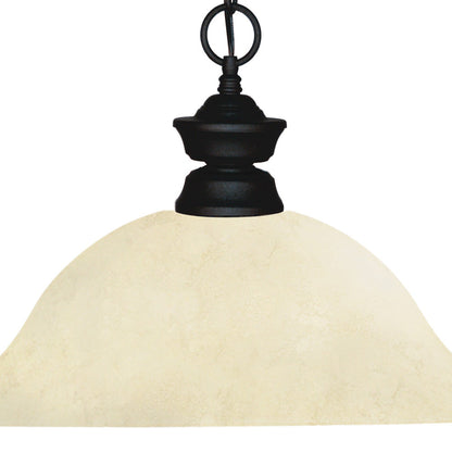 Shark Bowl Pendant Light in Detail.