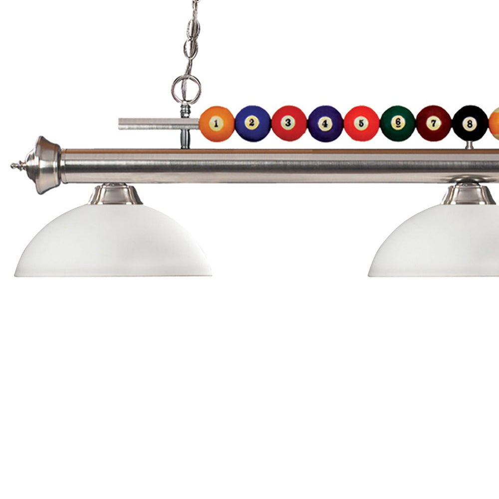 Shark Dome Billiard Pendant Light in Detail.