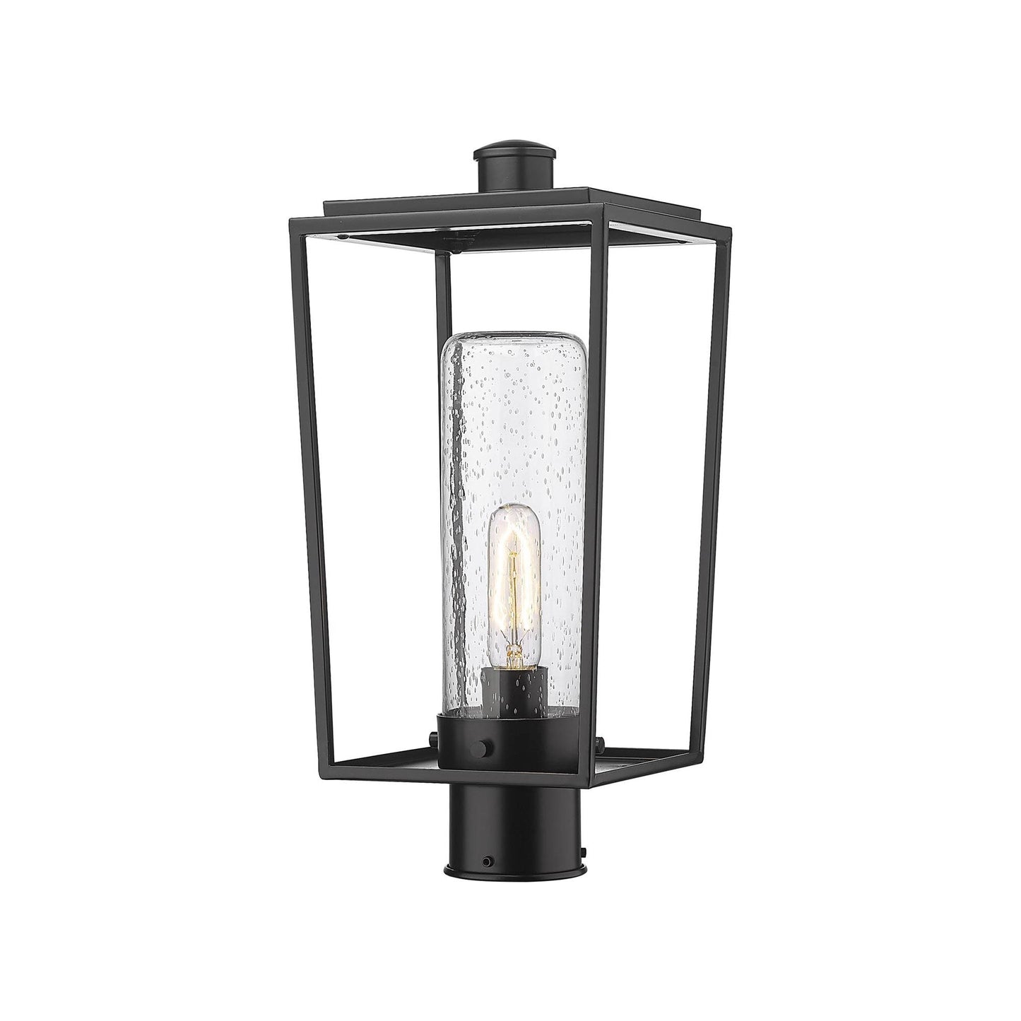 Sheridan Outdoor Post Light in Seedy (17.38-Inch).