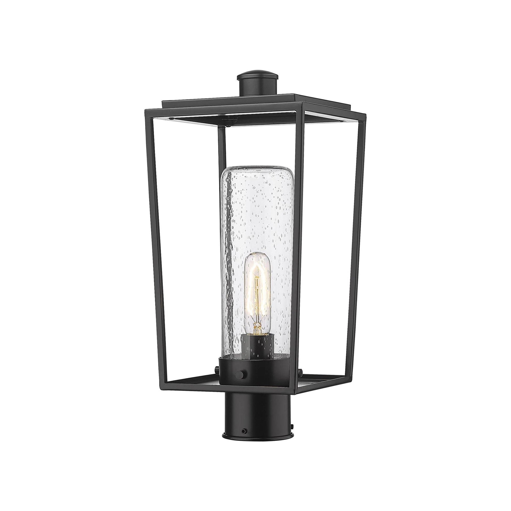 Sheridan Outdoor Post Light in Seedy (17.38-Inch).
