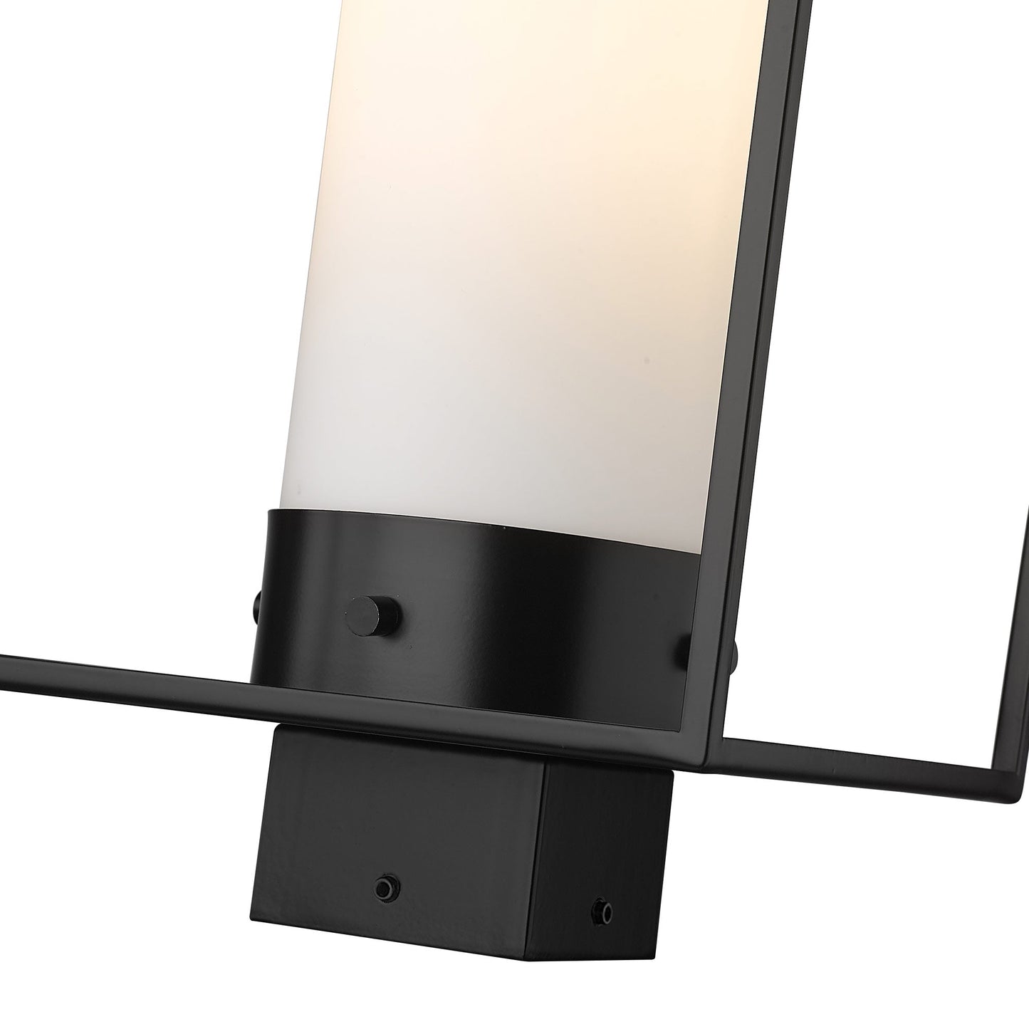 Sheridan Outdoor Square Post Light in Detail.