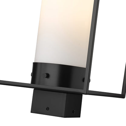 Sheridan Outdoor Square Post Light in Detail.
