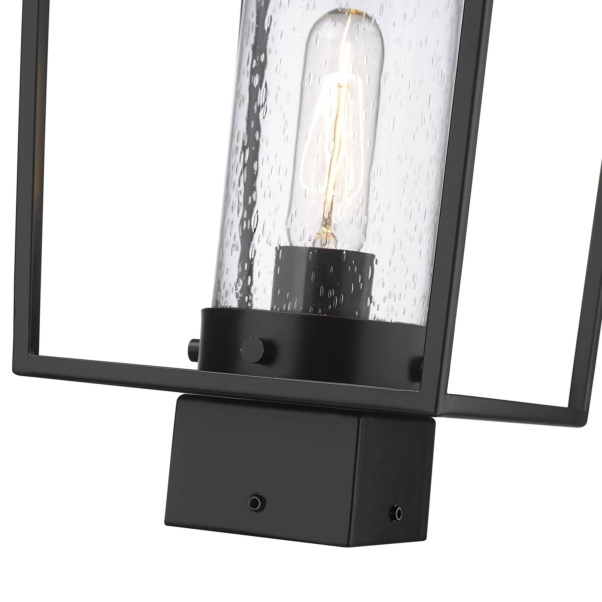 Sheridan Outdoor Square Post Light in Detail.