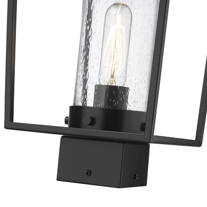Sheridan Outdoor Square Post Light in Detail.