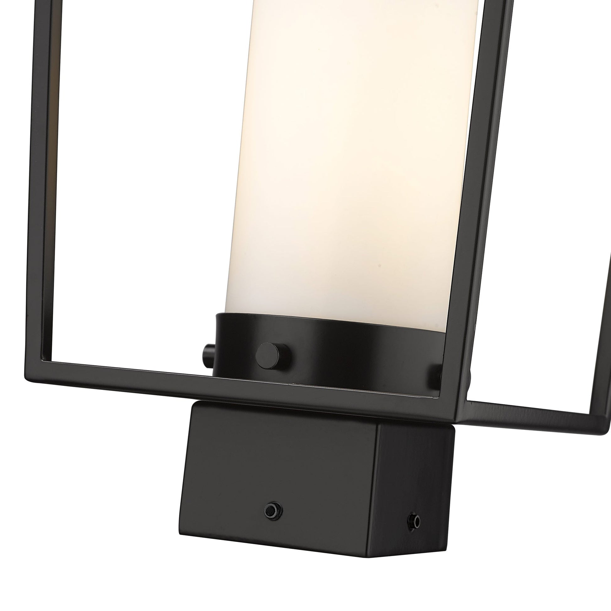 Sheridan Outdoor Square Post Light in Detail.