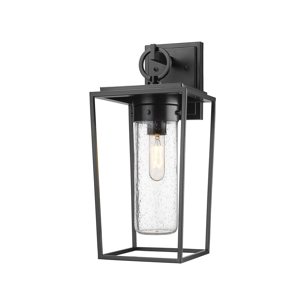 Sheridan Outdoor Wall Light in Seedy (18-Inch).