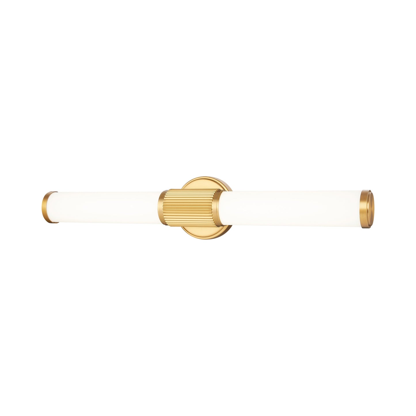 Solange LED Bath Vanity Light in Modern Gold (25.5-Inch).