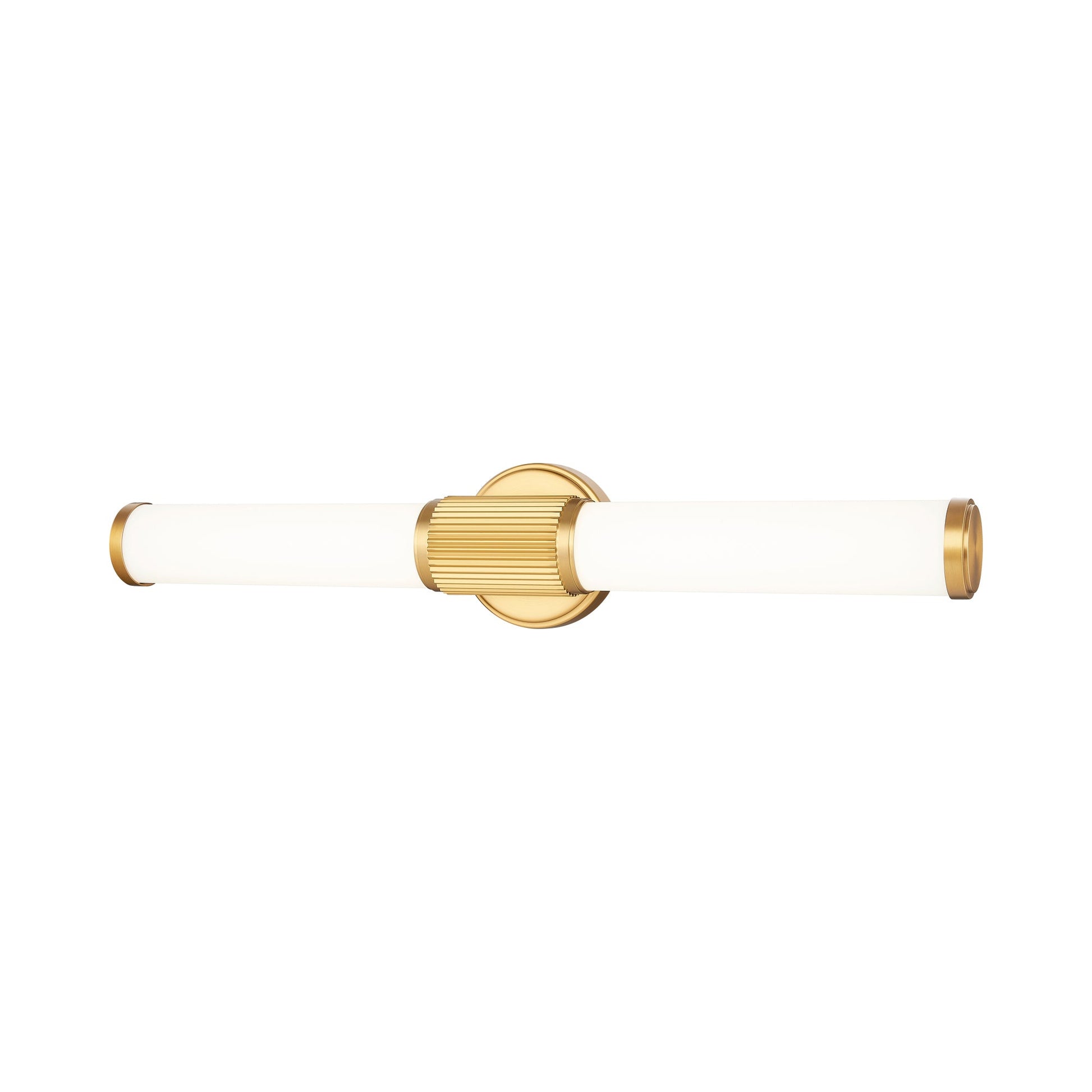 Solange LED Bath Vanity Light in Modern Gold (25.5-Inch).