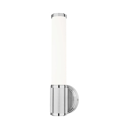 Solange LED Wall Light in Chrome.
