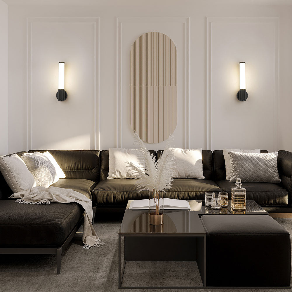 Solange LED Wall Light in living room.