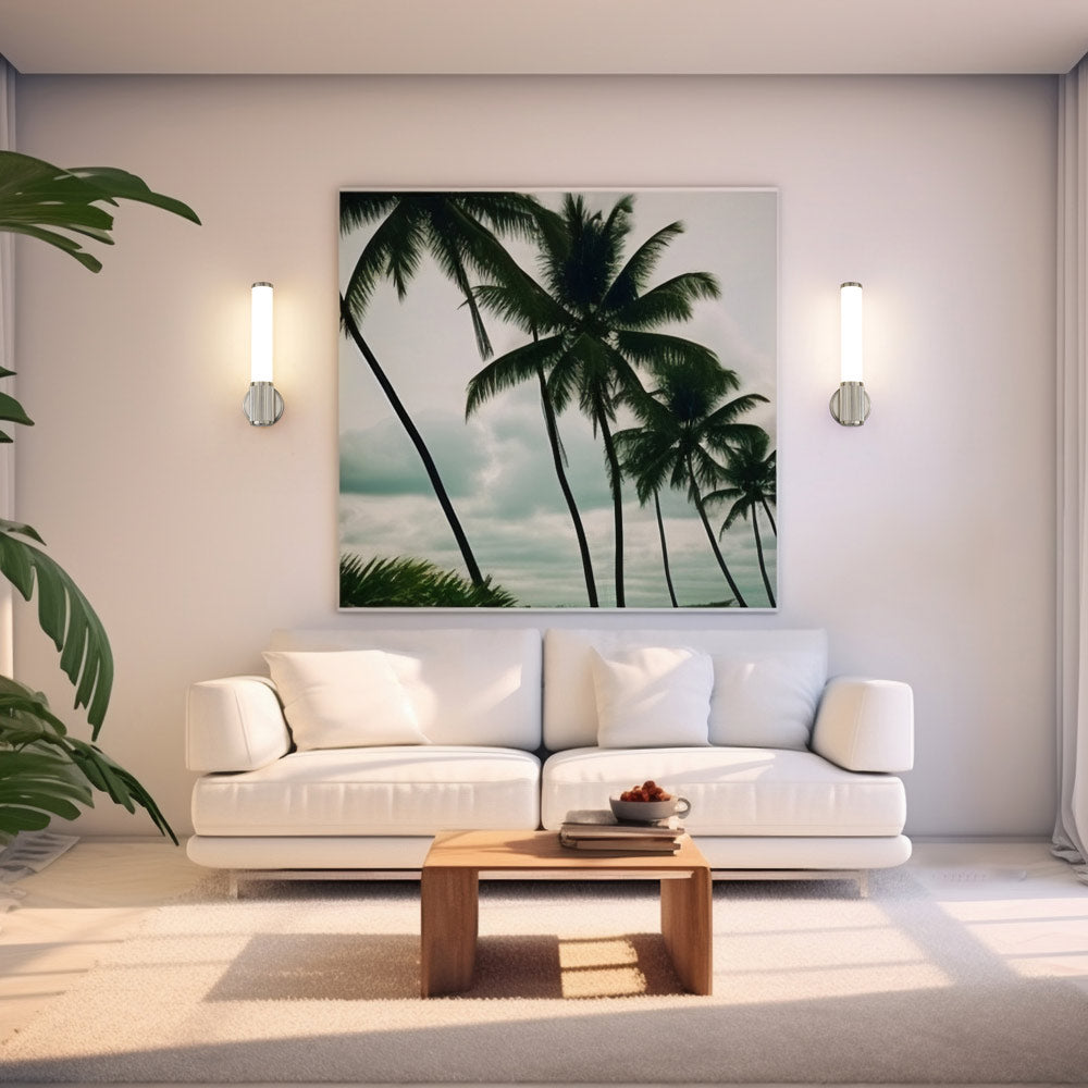 Solange LED Wall Light in living room.