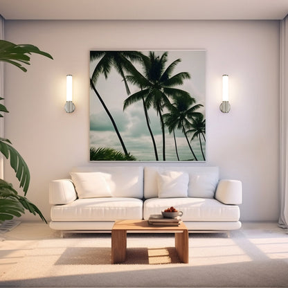 Solange LED Wall Light in living room.