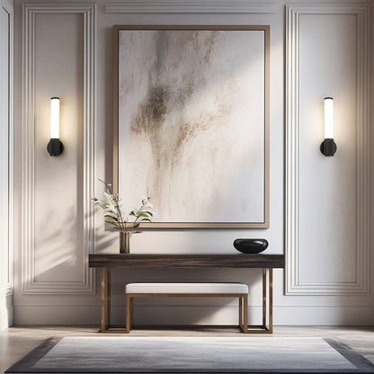 Solange LED Wall Light in living room.