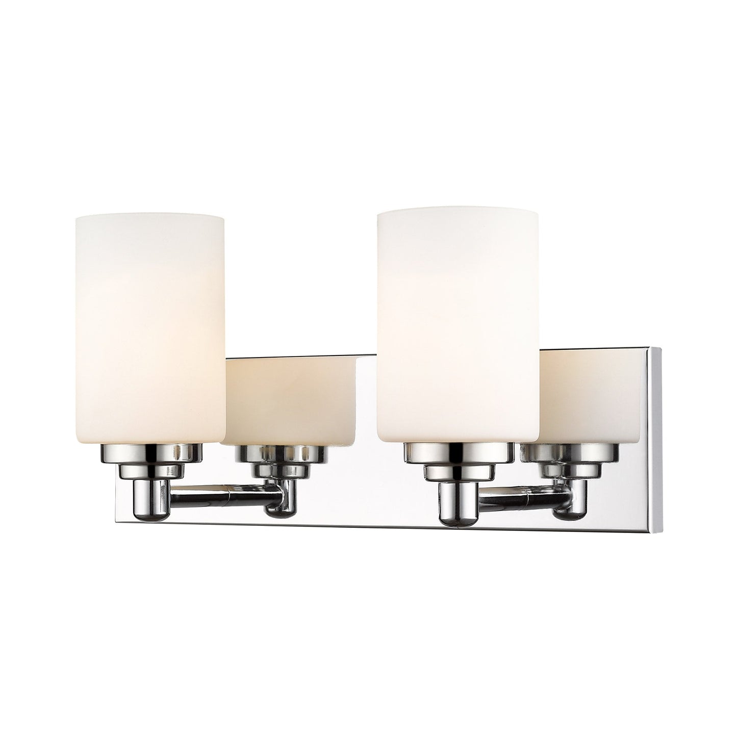 Soledad Bath Vanity Light in Chrome (2-Light).