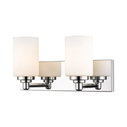 Soledad Bath Vanity Light in Chrome (2-Light).