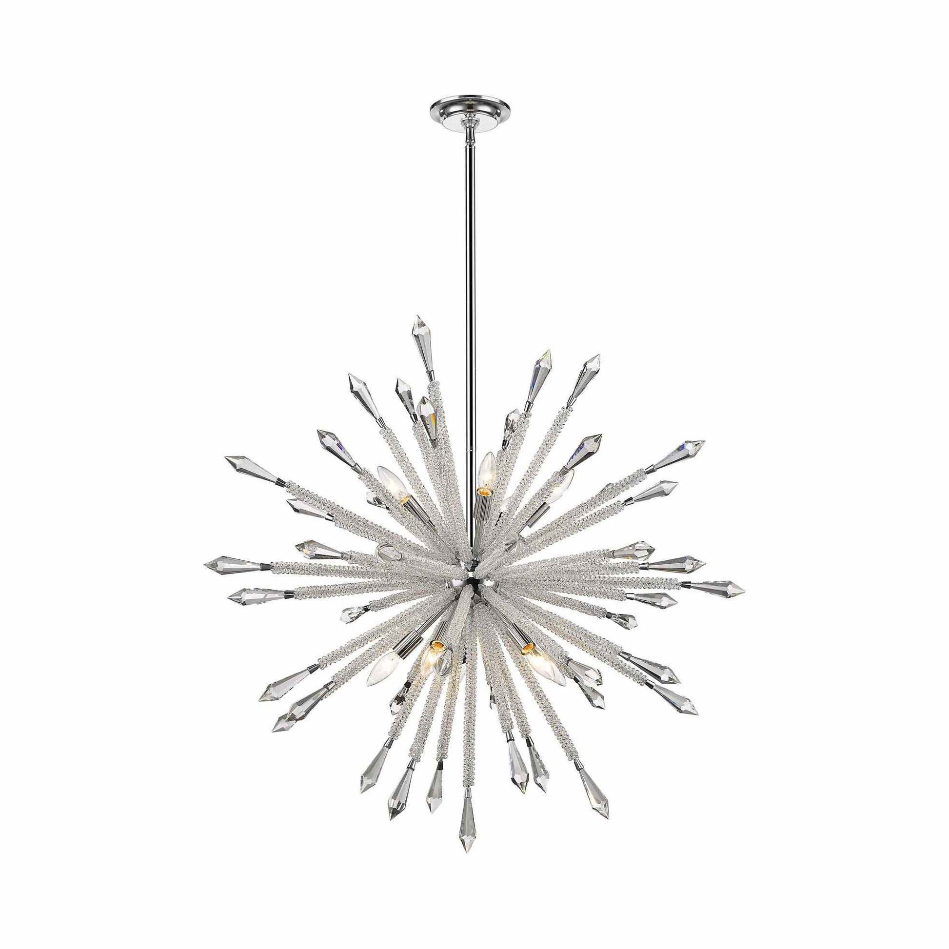 Soleia Chandelier in Detail.