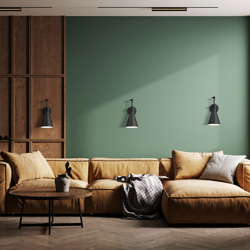 Soriano Arm Wall Light in living room.