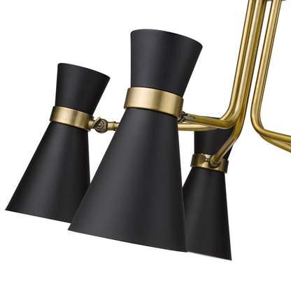 Soriano Chandelier in Detail.