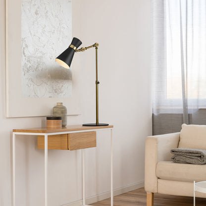 Soriano Table Lamp in living room.
