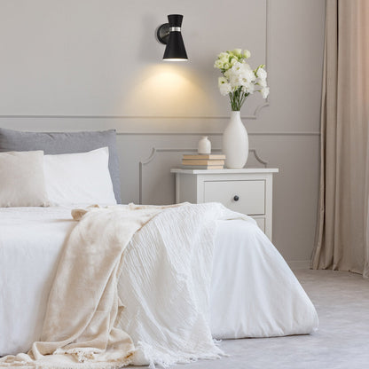 Soriano Wall Light in bedroom.