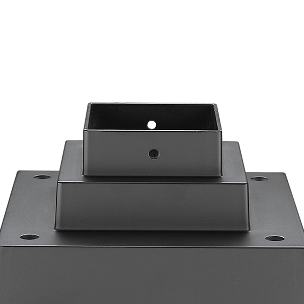 Z-Lite Square Outdoor Pier Mount Hardware in Detail.