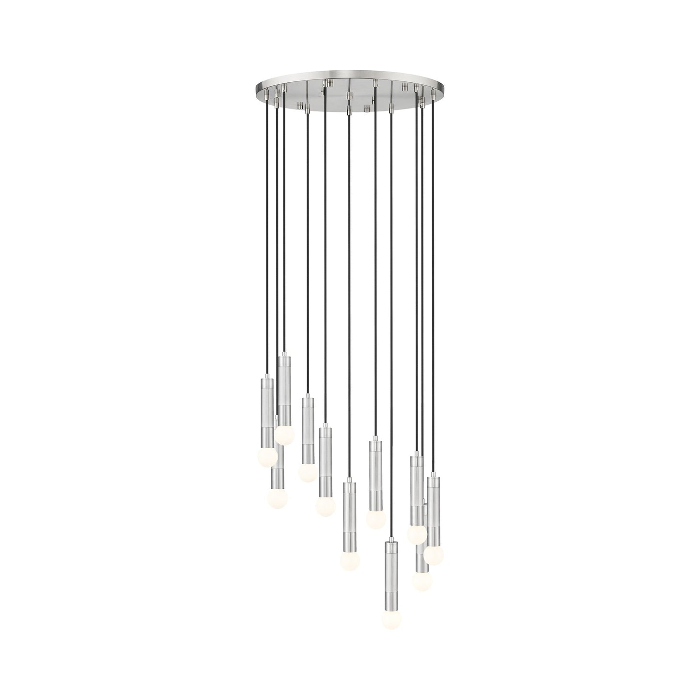 Stari Chandelier in Brushed Nickel (11-Light).