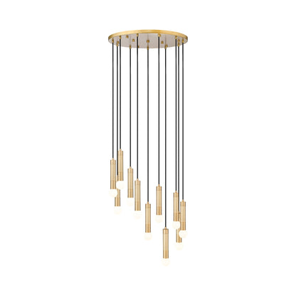 Stari Chandelier in Modern Gold (11-Light).