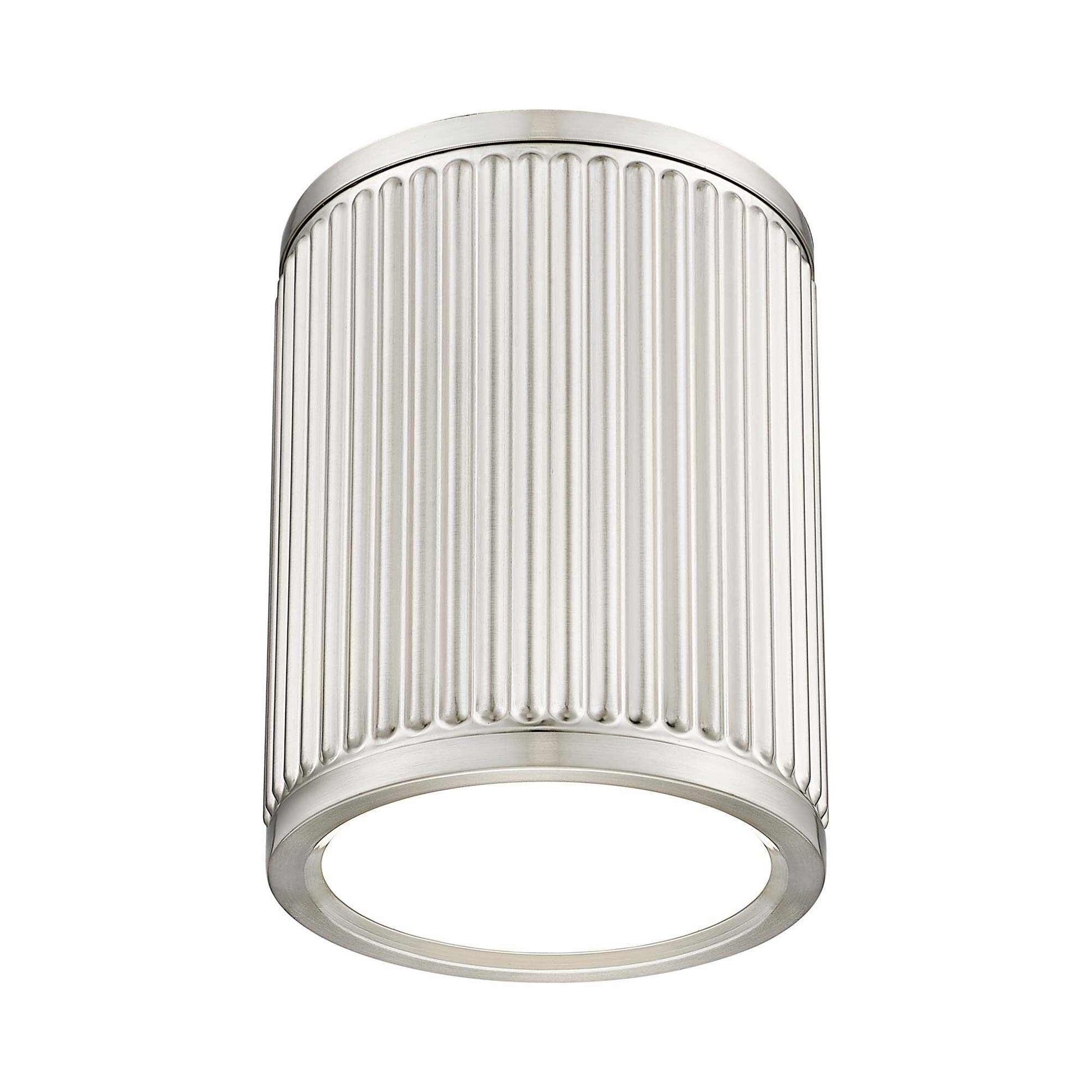 Stari LED Cylindrical Flush Mount Ceiling Light in Detail.