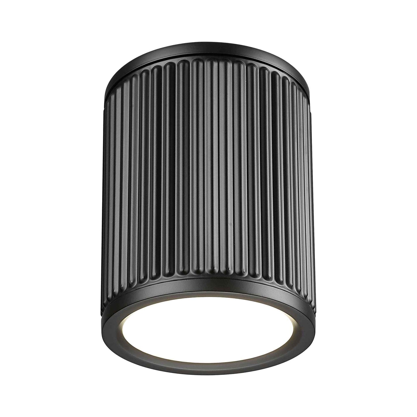 Stari LED Cylindrical Flush Mount Ceiling Light in Detail.