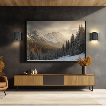 Stari LED Single Wall Light in living room.