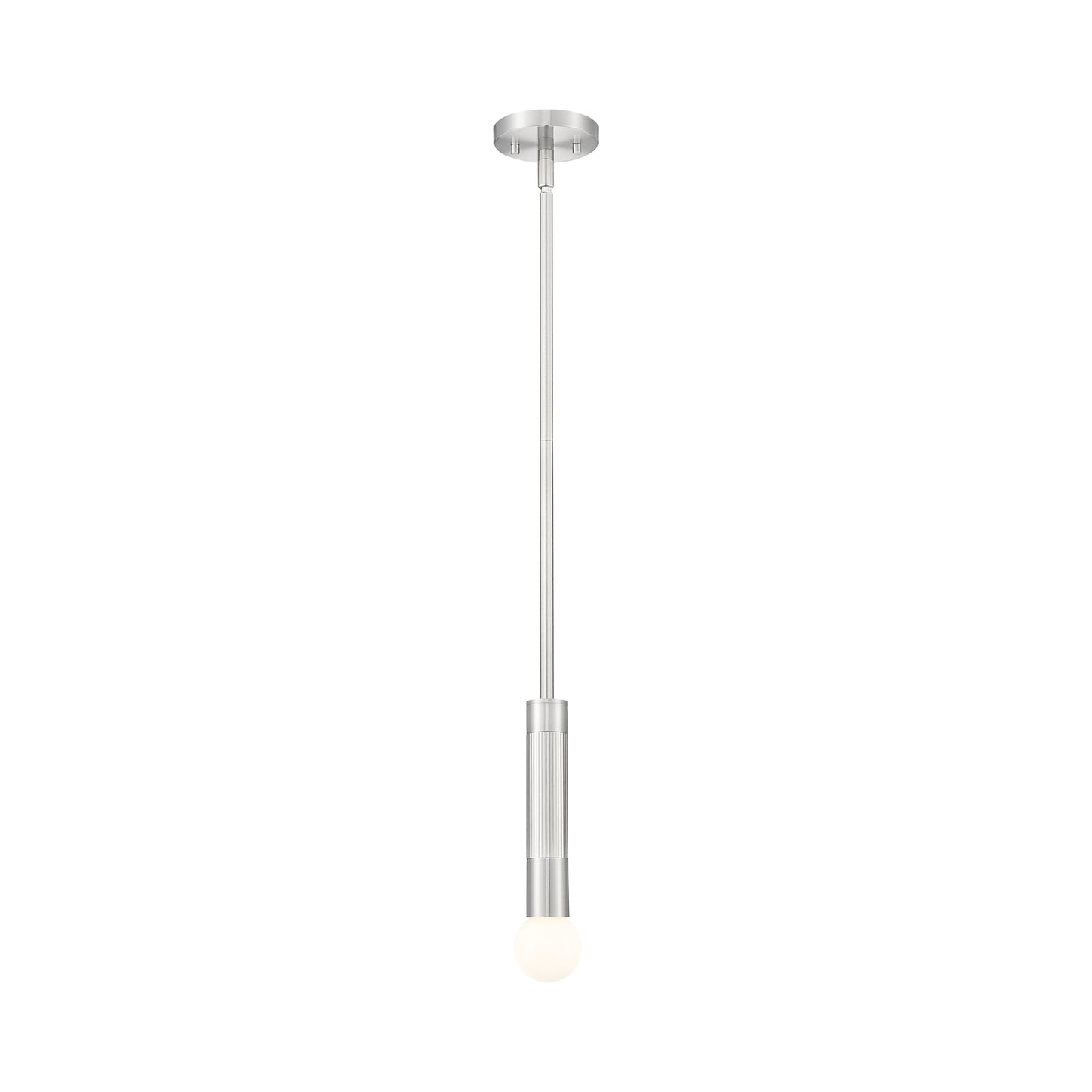 Stari Pendant Light in Brushed Nickel (Rod).