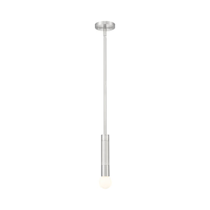 Stari Pendant Light in Brushed Nickel (Rod).