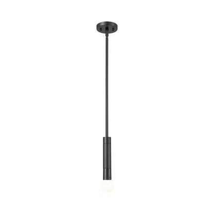 Stari Pendant Light in Matte Black (Rod).