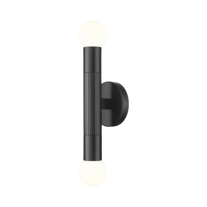Stari Wall Light in Matte Black (2-Light).