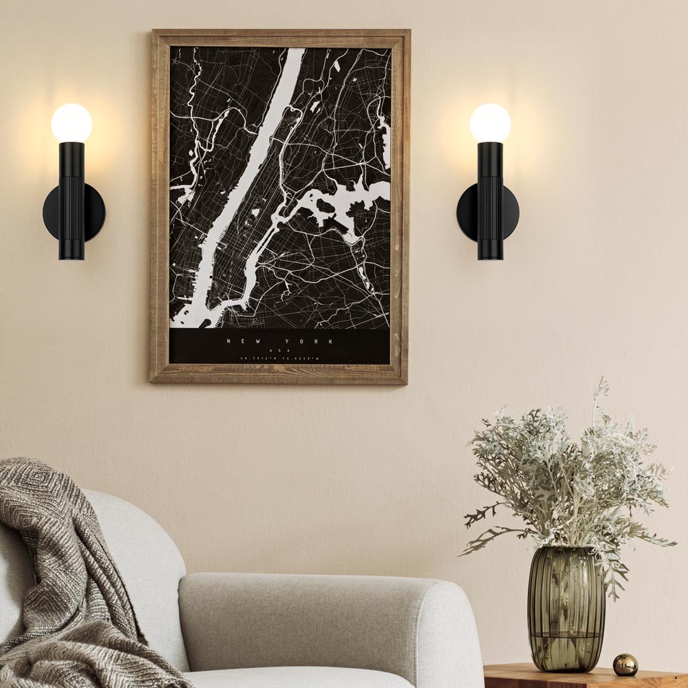 Stari Wall Light in living room.