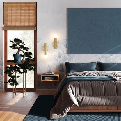 Stari Wall Light in bedroom.