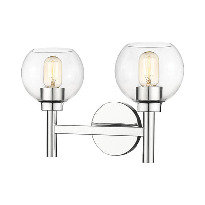 Sutton Bath Vanity Light in Chrome (2-Light).
