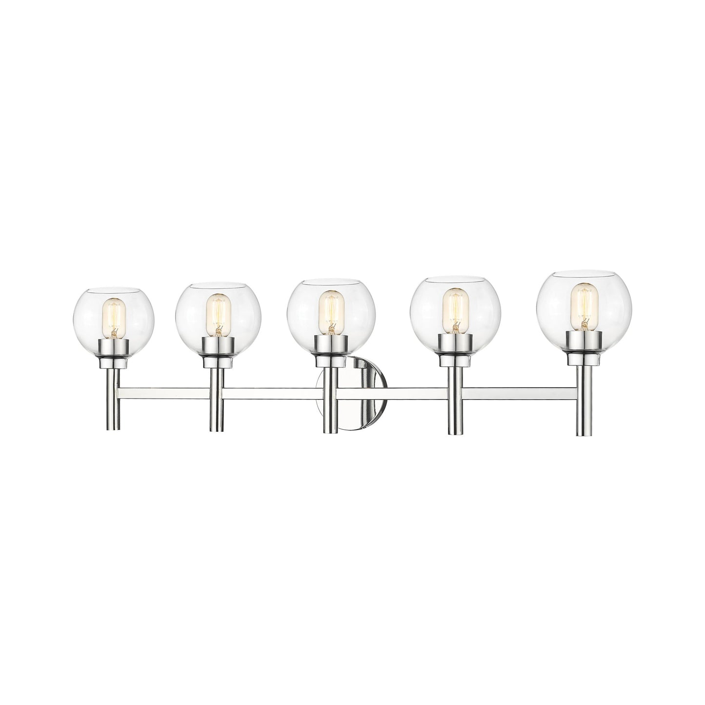 Sutton Bath Vanity Light in Chrome (5-Light).