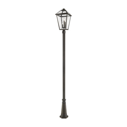 Talbot 519P Outdoor Post Light in Oil Rubbed Bronze (117.25-Inch).