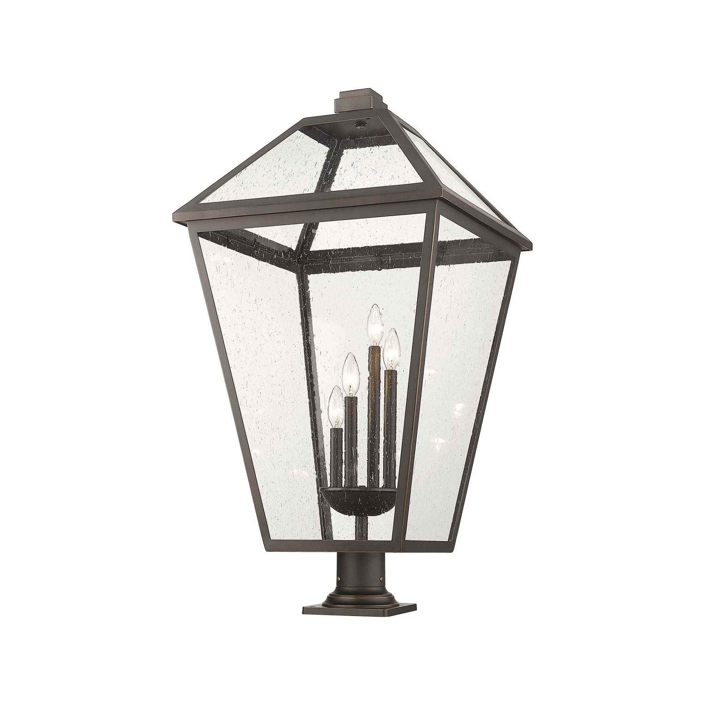 Talbot 533PM Outdoor Pier Mount Light in Oil Rubbed Bronze (37-Inch).
